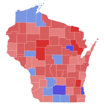 Final results by county