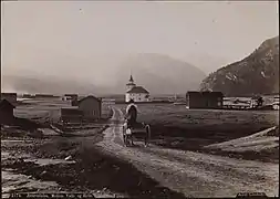 View of the church (c. 1885)