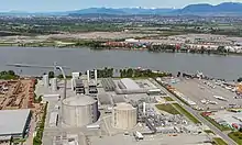 The Tilbury LNG plant in Delta