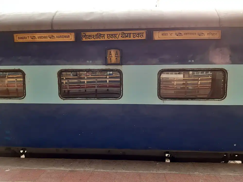 22927 Lok Shakti Express - AC 2 tier coach
