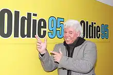 Taco Ockerse at Oldie 95 Studio in 2012