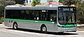 2010 inversed grey/silver and green livery on a Volvo B7RLE