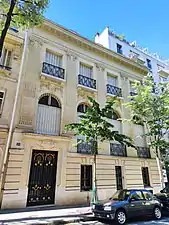 Hôtel Roxoroid de Belfort, Paris, 1911, by André Arfvidson