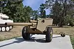 3-inch anti-tank gun M6 at Fort Lewis, Washington, USA.