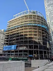 30 South Colonnade three floor addition