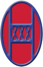 30th Armored Brigade Combat Team Shoulder Sleeve Insignia