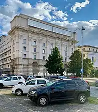 Building in the Palace/Revolution Square, Bucharest, 1952–1954, by Richard Bordenache