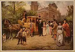 General Washington at Christ Church (c.1908) by J.L.G. Ferris.