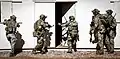 3rd Battalion, 3rd SFG (A) operators armed with SOPMOD variant M4A1 carbines conducted joint training with members of BORTAC (Border Patrol Tactical Unit) at Davis-Monthan AFB, AZ, US.