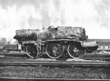The remains of 45637 "Windward Islands after the Harrow and Wealdstone disaster.