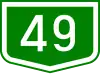 49 main road shield