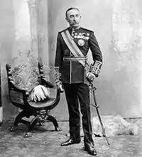 The Governor-general of Canada, circa 1900.
