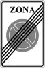 End of no parking zone