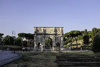 Arch of Constantine (Rome), 316