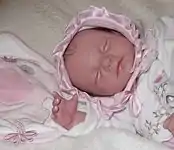 2 Doll of a newborn baby
