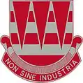 63rd Engineer Battalion"Non Sine Industria"