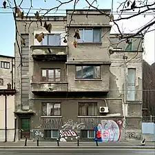 Ștefan and Ana Ciornei Building, Bucharest, by Alfred Popper, 1932-1933