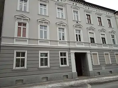 View of the main frontage