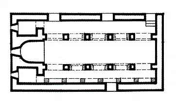 Plan of the basilica
