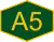 A5 highway logo