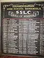 Roll of Honour of former students