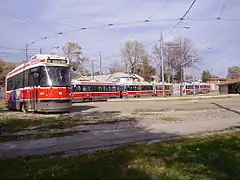 ALRVs stopped at Long Branch Loop