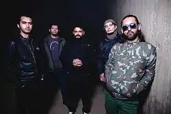 ARBOVIRUS, 2017. L-R: Suharto, Aldnane, Sufi, Nafeez, and Ranjan