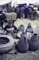 A market  with waterjars, 1997