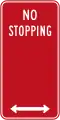 (R5-400) No Stopping (Used in New South Wales)