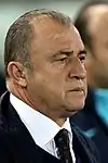 Fatih Terim, Turkish-born former manager of the Turkey national football team and old manager of Galatasaray.