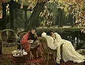 A Convalescent, originally part of a diptych with Holyday, circa 1876