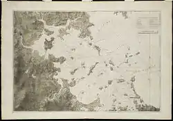Image 33A survey of Boston Harbor from Atlantic Neptune. (from History of cartography)