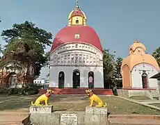 The main temple with two other temples