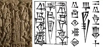 "Abalgamash, King of Marhashi" (𒀀𒁀𒀠𒂵𒈦 𒈗 𒁀𒊏𒄴𒋧𒆠 Abalgamash Lugal Paraahshum-ki) on one of the Rimush inscriptions (Louvre Museum, AO 5476)