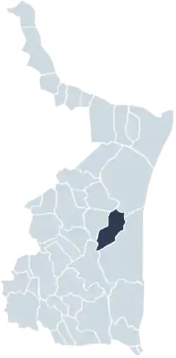 Map of Abasolo, Tamaulipas