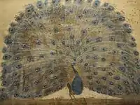 "Peacock" by Merab Abramishvili.