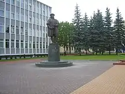 Abraomas Kulvietis monument