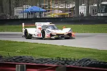 Montoya in the Acura Team Penske No. 6 DPi racing at the 2018 Acura Sports Car Challenge at Mid-Ohio.