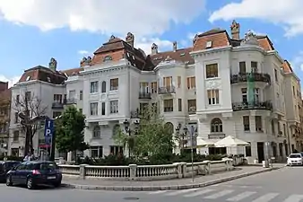 Adamović Family Palace by Geza Markuš i Friđeš Špigel in Novi Sad, 1911