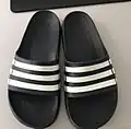 Black Adidas Slides
