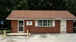 Post office in Adolphus, Kentucky