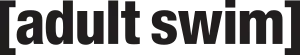 Logo where the text "adult swim" is in all lower case letters and encased in brackets, followed by the trademark symbol.