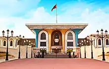 Image 4Al-Alam Palace is one of the most famous landmarks in Oman (from Tourism in Oman)