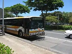 2000 Gillig Phantom of TheBus(Honolulu, Hawaii); these buses featured non-opening windows.