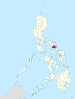 Location in the Philippines
