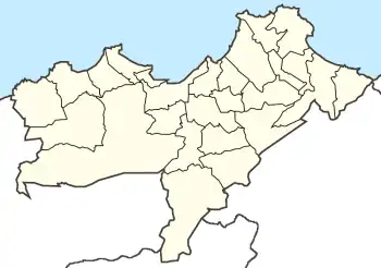 2020–21 Algerian Ligue 2 is located in Oran