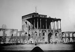 Ali-Qapu builging in Naqsh-e Jahan Square.