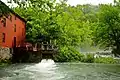 The mill at Alley Spring is now part of the Ozark National Scenic Riverways park.