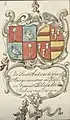 Marriage crest of Andries de Graeff and Elisabeth Bicker van Swieten (1646)