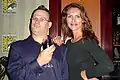 Alon Bar and Nancy Sexton at Comic-Con International